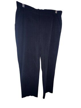 Dana Buchman Womens Black Pull-On Stretch Pants Size 10
